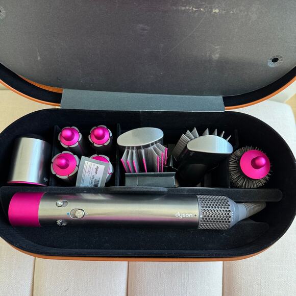 Dyson Hair Styling Set - Silver and Pink - Picture 2 of 12